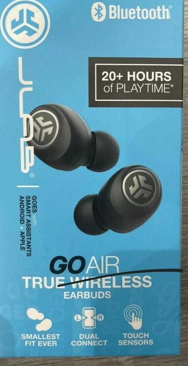 JLAB Go Air True Wireless Earbuds Black Brand New & Sealed-