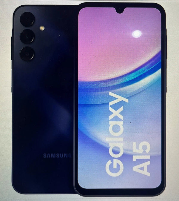 Samsung Galaxy A15 128GB Dual Sim LTE 4G Unlocked Smartphone BLUE BLACK-Sealed