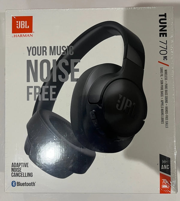 JBL Tune 770 NC Wireless Active Noise Cancelling Headphones-Brand New Sealed