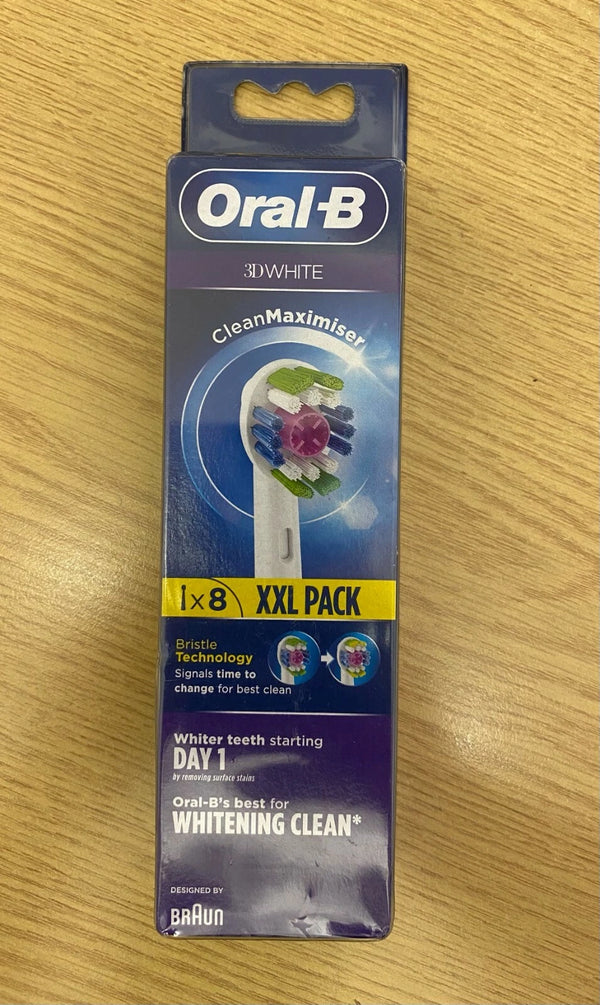 Oral-B 3D Whitening Brush Heads 8 Pack