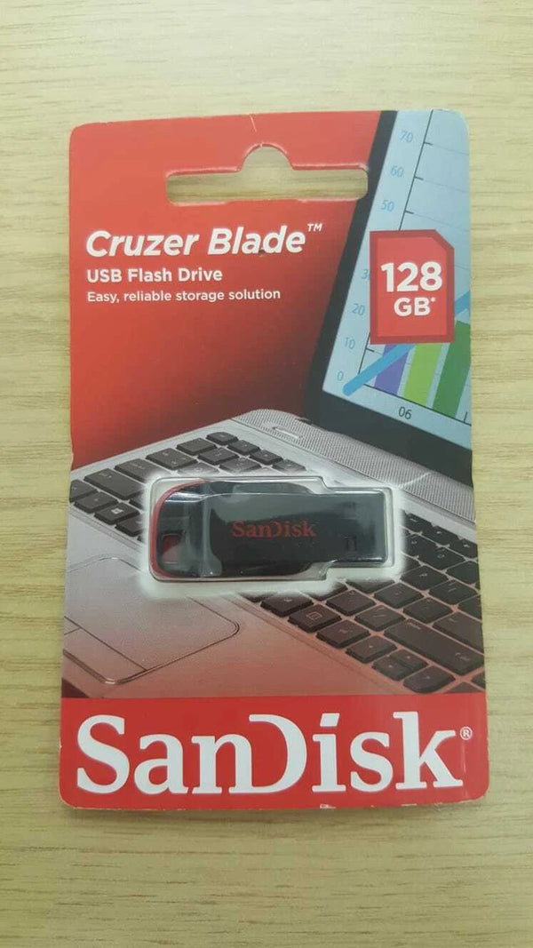 SanDisk Cruzer Blade USB 2.0 Flash Drive /128GB.