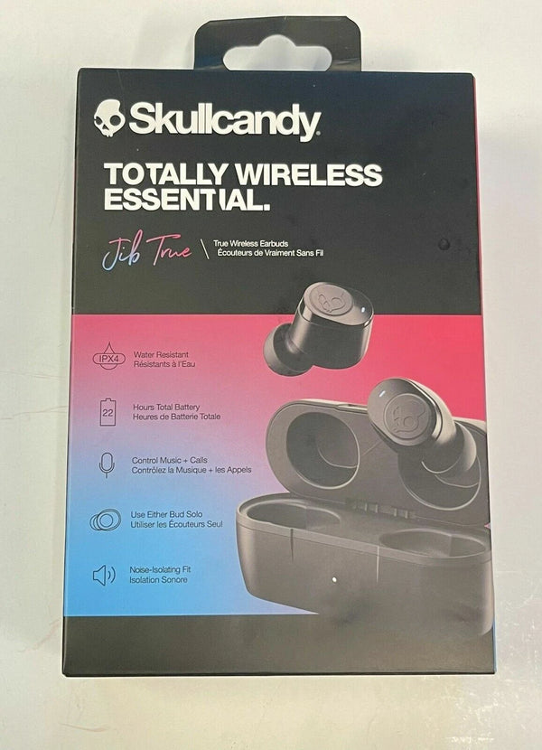 Skullcandy Jib True Totally Wireless Essential Earbuds (S2JTW) Grey Colour.