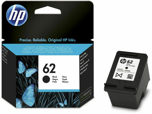 HP 62 200 Page Standard Original Ink Cartridge - Black]
