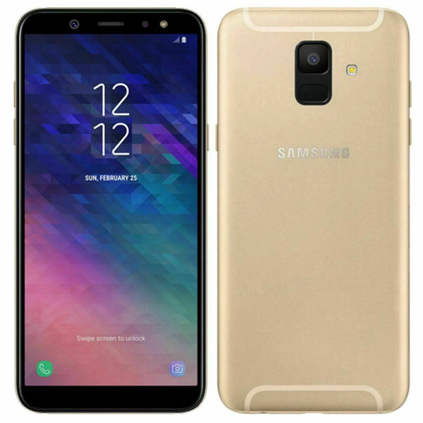 Samsung Galaxy A6 Gold/Black Dual Sim 4G 32GB Unlock Android Mobile Phone