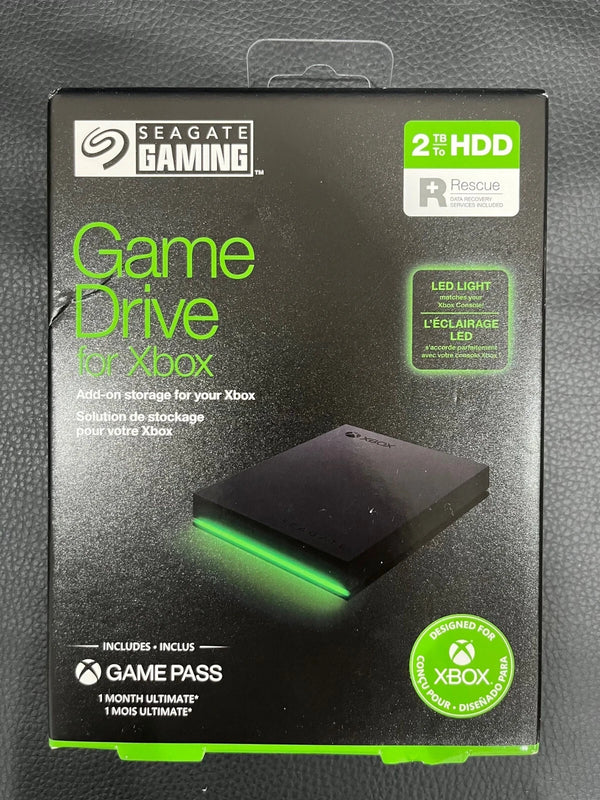 Seagate Game Drive for Xbox, 2TB, External Hard Drive Portable Brand new Sealed