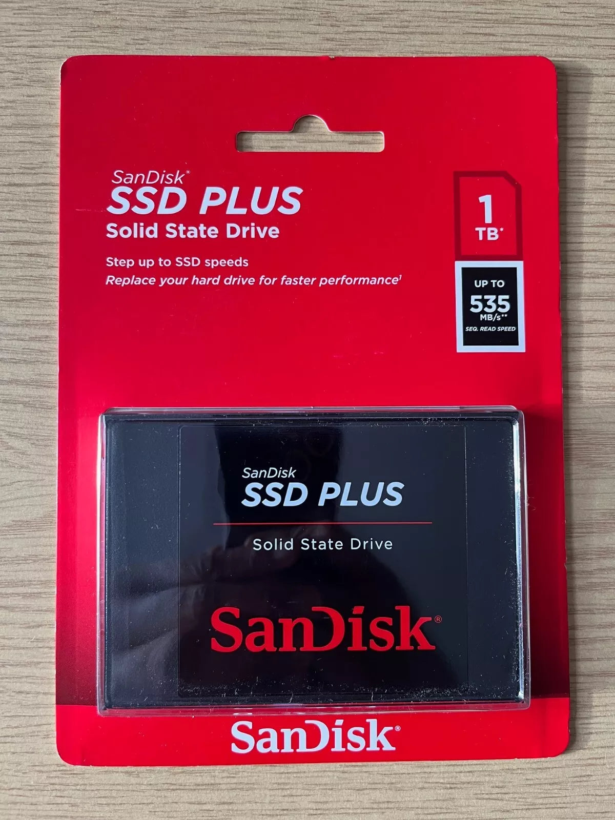 SanDisk 1TB PLUS Internal SSD up to 535 MB/s SATA 2.5" SATA Brand New Sealed