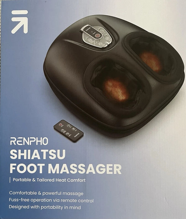 RENPHO Foot Massager Machine with Heat for Plantar Fasciitis-Brand New